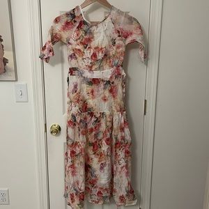 Joyfolie long floral dress
